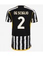 Juventus Mattia De Sciglio #2 Domácí Dres pro Dámské 2023-24 Krátký Rukáv